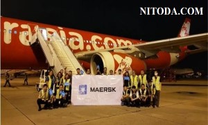 Maersk khai trương dịch vụ vận tải hàng không