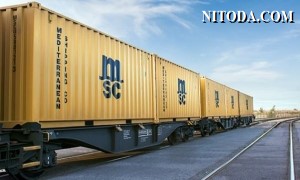 MSC ra mắt dịch vụ vận chuyển đa phương thức Á-Âu mới