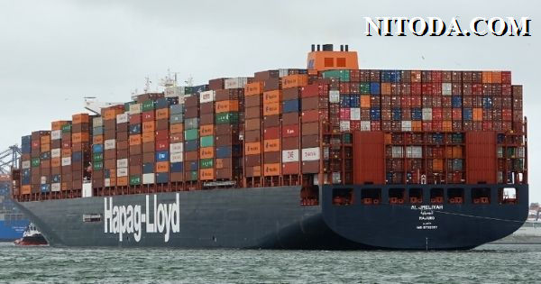 Tàu container hãng tàu Hapag-lloyd