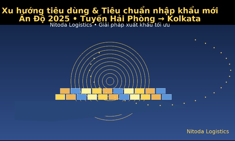 Xu hướng tiêu dùng & tiêu chuẩn nhập khẩu mới tại Ấn Độ 2025