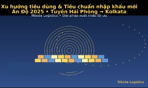 Xu hướng tiêu dùng & tiêu chuẩn nhập khẩu mới tại Ấn Độ 2025