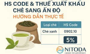 HS Code & Thuế Xuất Khẩu Chè Sang Ấn Độ – Hướng Dẫn Thực Tế