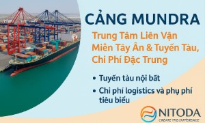Cảng Mundra – Trung Tâm Liên Vận Miền Tây Ấn & Tuyến Tàu, Chi Phí Đặc Trưng | Nitoda Logistics