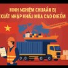 Kinh nghiệm vàng chuẩn bị xuất nhập khẩu trước kỳ nghỉ lễ lớn