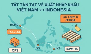 Tất tần tật xuất nhập khẩu Việt Nam ↔ Indonesia: vận hành – thuế – logistics