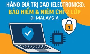 HÀNG GIÁ TRỊ CAO (ELECTRONICS): BẢO HIỂM HÀNG HÓA & NIÊM CHÌ 2 LỚP – KHI NÀO CẦN?