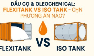DẦU CỌ & OLEOCHEMICAL: FLEXITANK VS ISO TANK – CHỌN PHƯƠNG ÁN NÀO?