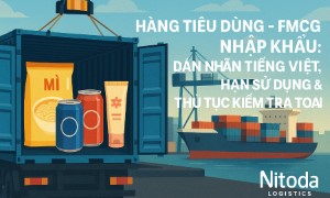 Nhật ký hành trình của tôi – Container FMCG từ Malaysia về Việt Nam