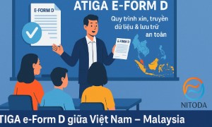 ATIGA e-Form D giữa Việt Nam – Malaysia Quy trình xin, truyền dữ liệu & lưu trữ an toàn
